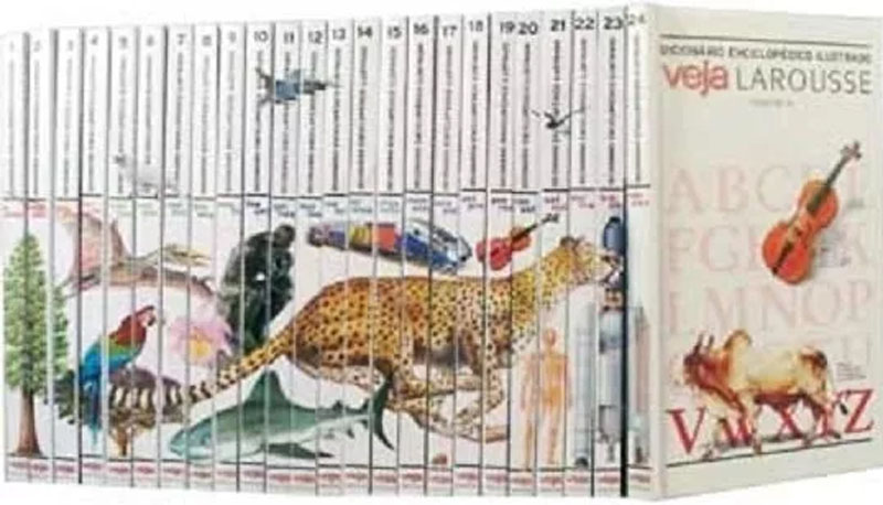 Livro - Enciclopédia Ilustrada Veja - Larousse - 24